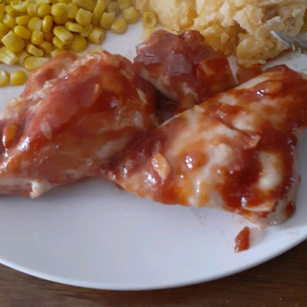 Baked Honey Barbecue Chicken