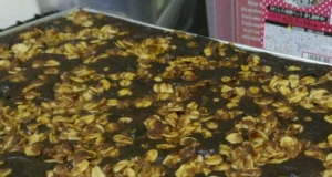 Oatmeal-Crusted Brownies