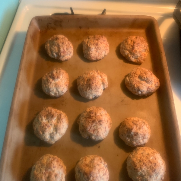 Maple Sausage Balls