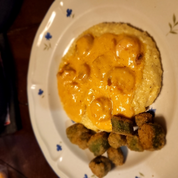 Creamy Garlic Shrimp Toast