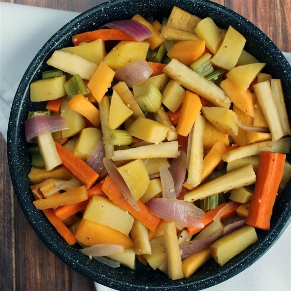 Oven-Roasted Root Vegetables from Swanson®