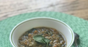 Sweet Potato and Red Lentil Soup
