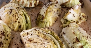 Roasted Cabbage Wedges