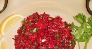 Beet and Carrot Lentil Salad