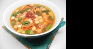 Shrimp and Tofu Soup