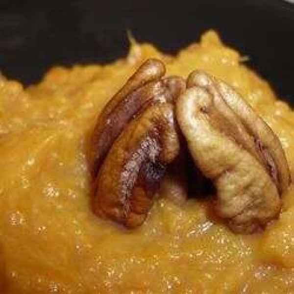 Sweet Potato and Hazelnut Mashed Potatoes