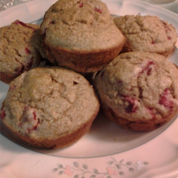 Healthy Strawberry Muffins