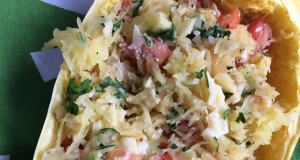 Cheesy Spaghetti Squash Bowl