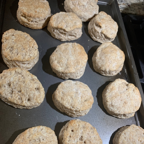 Fluffy Whole Wheat Biscuits