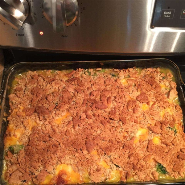 Thanksgiving Broccoli and Cheese Casserole