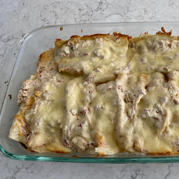 Vegetarian Spinach and Mushroom Enchiladas