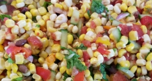 Easy Corn Salad - Great Side for BBQs