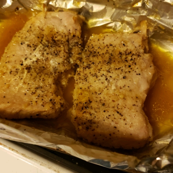 Simple but Awesome Lemon Pepper Pork Chops