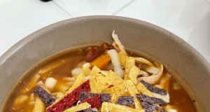 Instant Pot Chicken and Vegetable Tortilla Soup