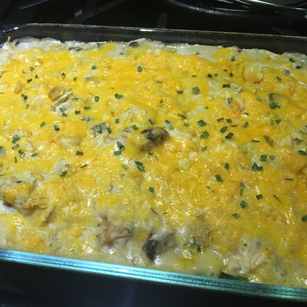 Asparagus and Mushroom Casserole