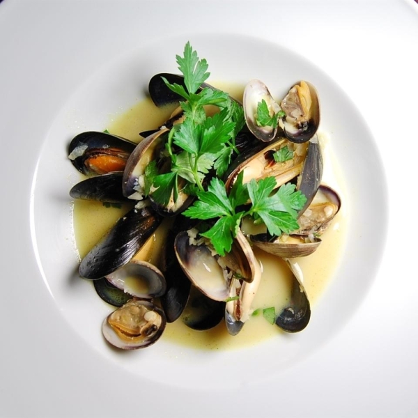 Mussels in Curry Cream Sauce