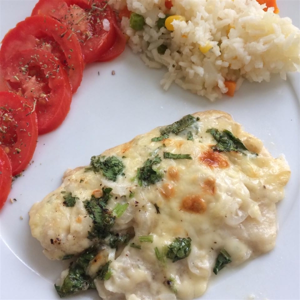 Pescado con Queso (Cuban Fish with Cheese Sauce)