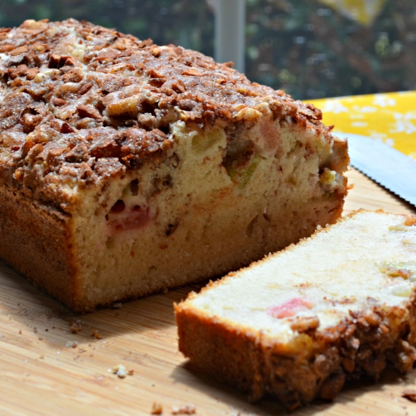 Rhubarb Cinnamon-Nut Bread