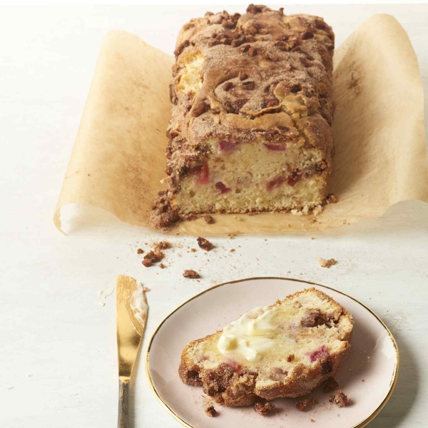 Rhubarb Cinnamon-Nut Bread