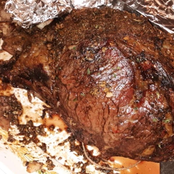 Garlic Prime Rib