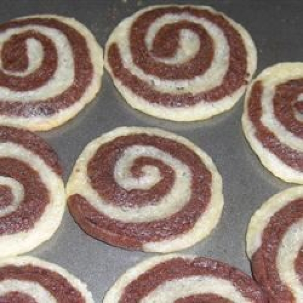 Chocolate Pinwheel Cookies