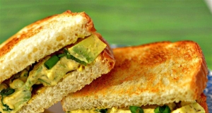 Egg-Style Avocado Salad Sandwiches