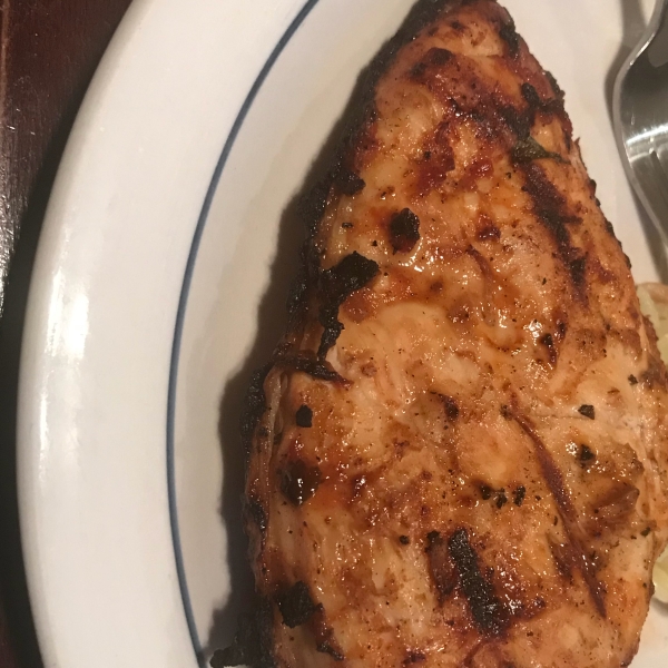 Grilled Lime Cilantro Chicken with Sweet Chili Sauce