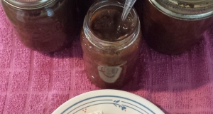 Microwave Peach Plum Butter