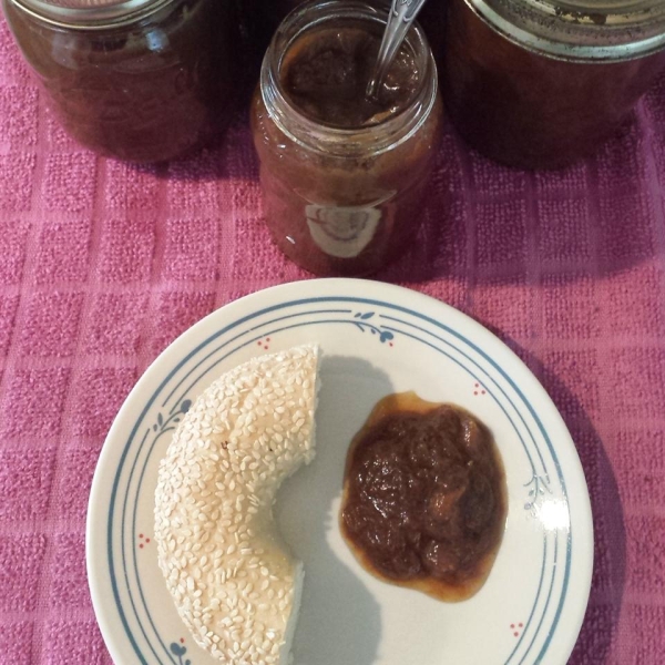 Microwave Peach Plum Butter