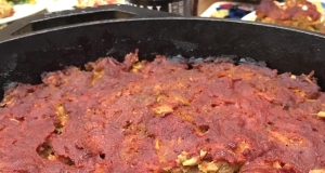 Ethan's Hungry Man's Cast Iron Meatloaf