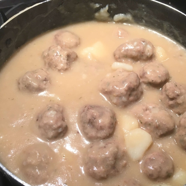 French Canadian Meatball Stew