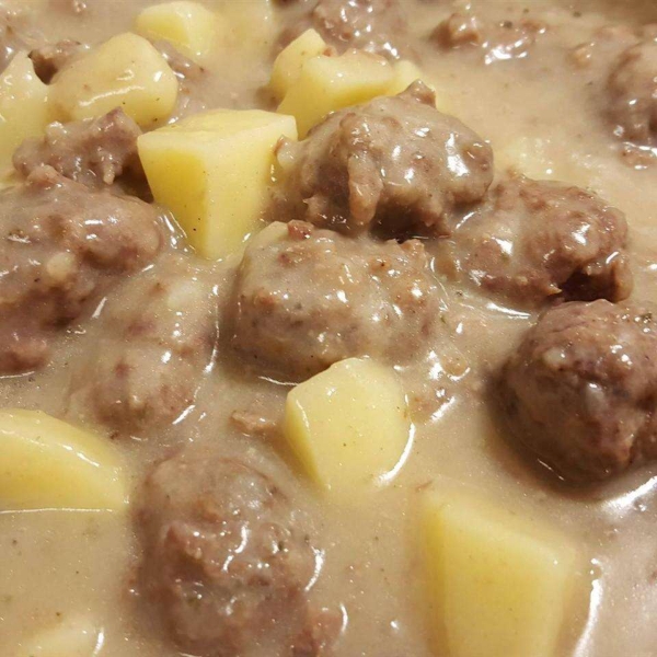 French Canadian Meatball Stew