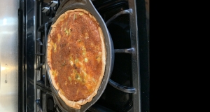 Easy Shrimp and Asparagus Quiche