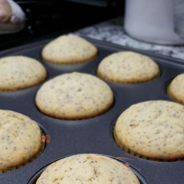 Quick Lemon Poppy Seed Muffins