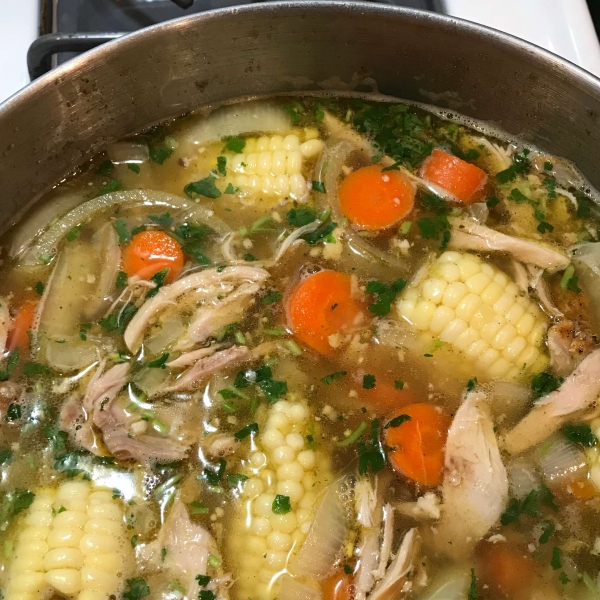 Caldo De Pollo (Mexican Chicken Soup)