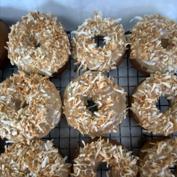 Baked Buttermilk Pumpkin Doughnuts