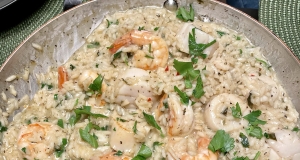 Italian Shrimp and Scallop Risotto