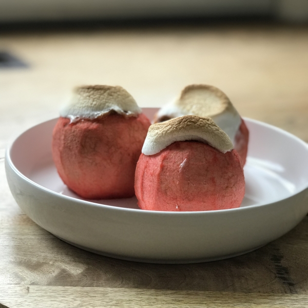 Baked Apples with Sweet Potato Stuffing