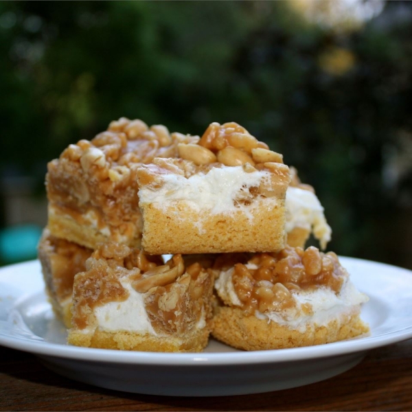 Peanut Candy Bar Cake