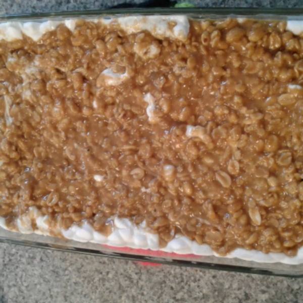 Peanut Candy Bar Cake