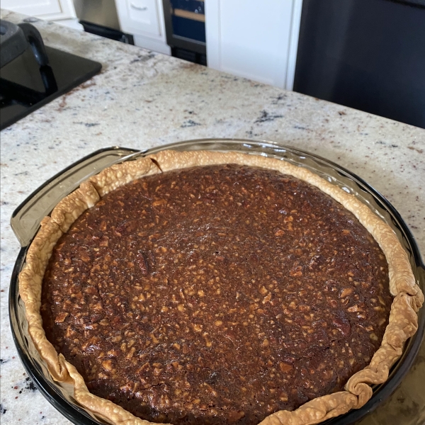 Chocolate-Pecan Fudge Pie