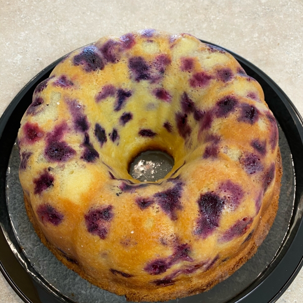 Blueberry-Lemon Pound Cake