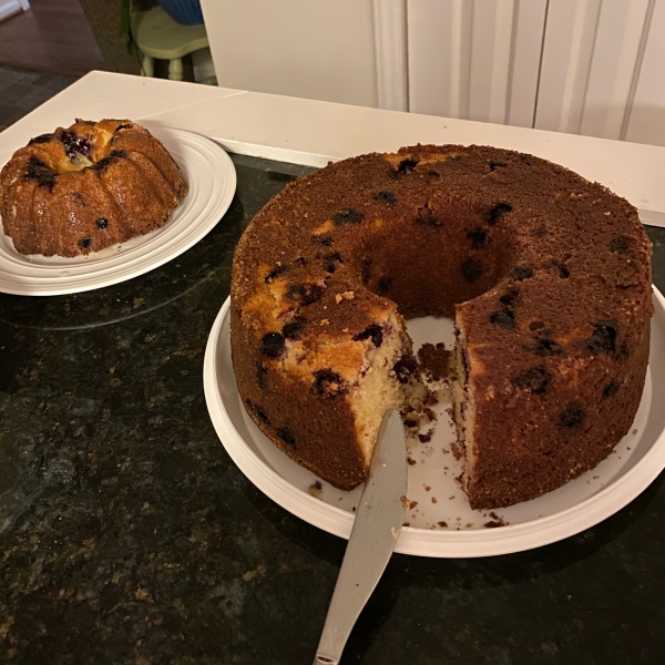 Blueberry-Lemon Pound Cake