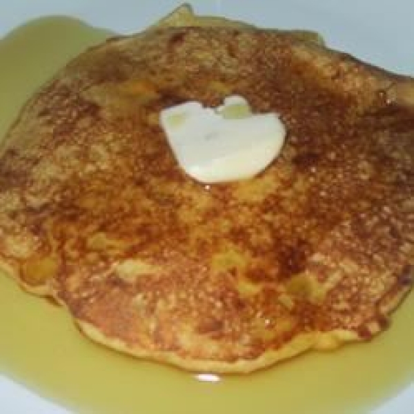 Cheddar Corn Pancakes