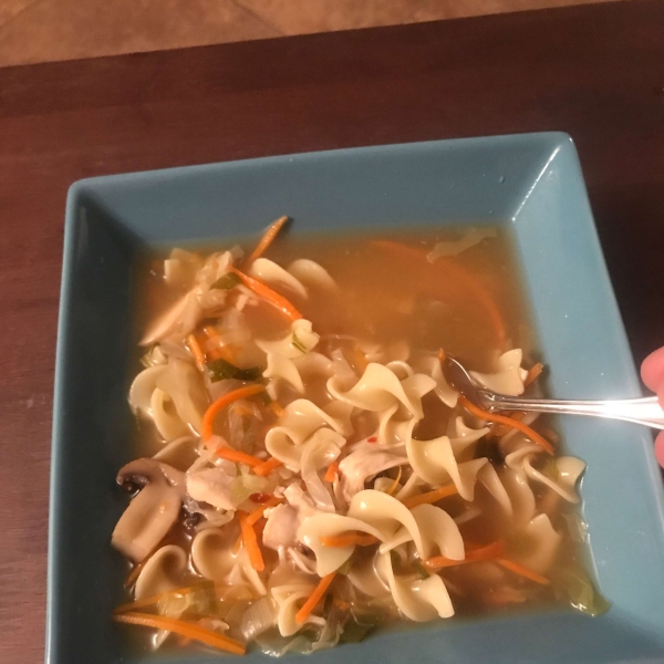 Cambodian Lemongrass Chicken Soup