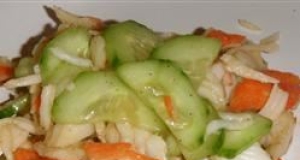 Asian Crab and Cuke Salad