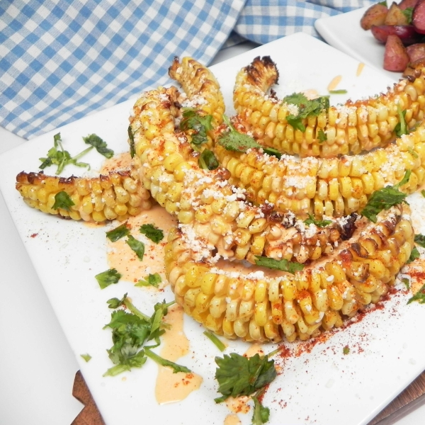 Air Fryer Corn Ribs