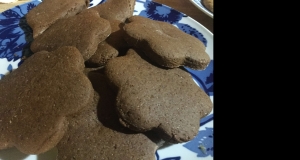 Christmas Molasses and Ginger Cookies