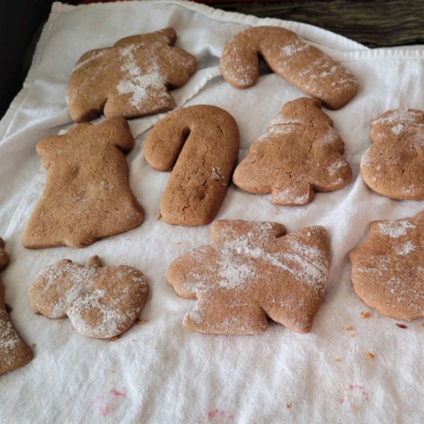 Christmas Molasses and Ginger Cookies