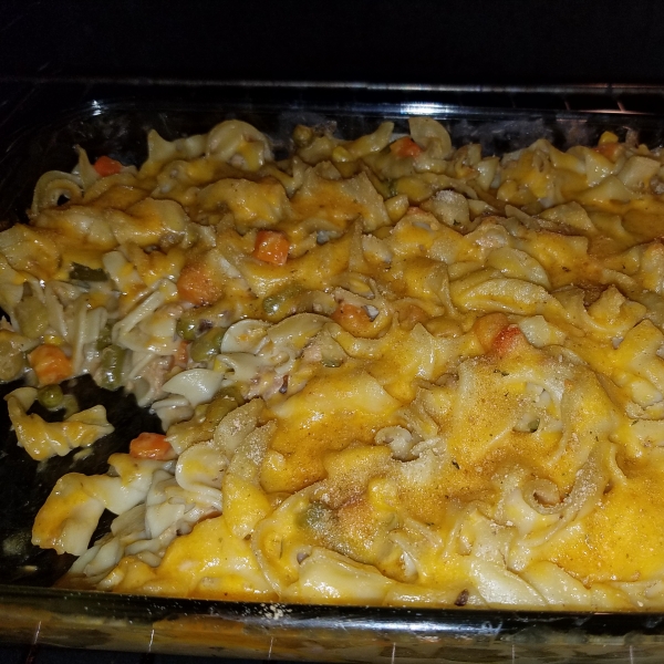 Easy Cheesy Tuna Casserole